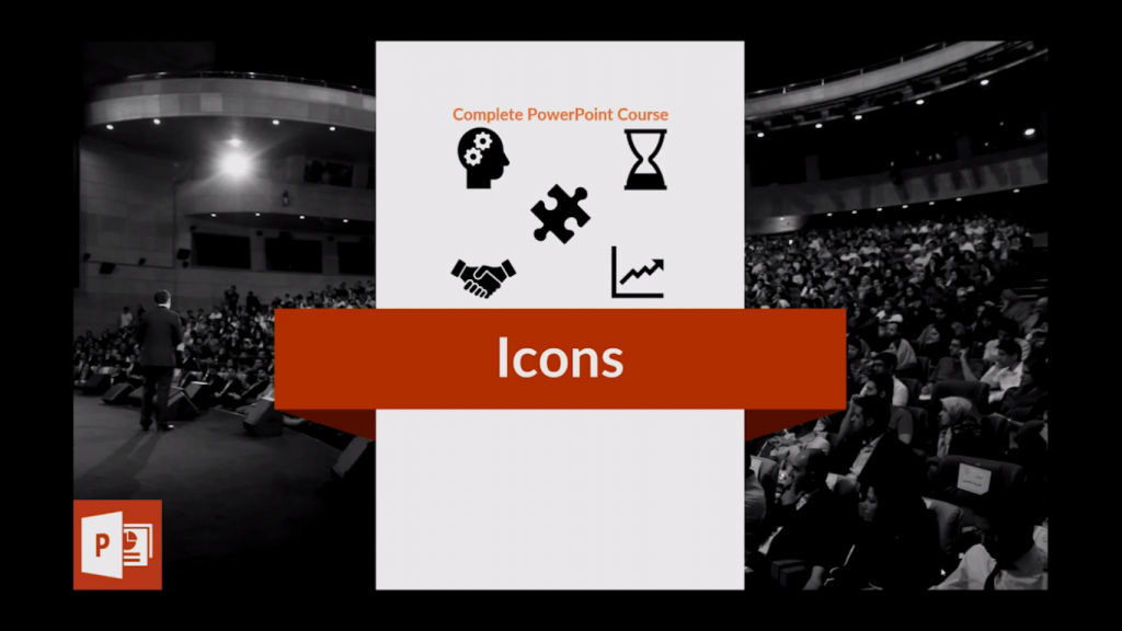 How to add icons on your slides?